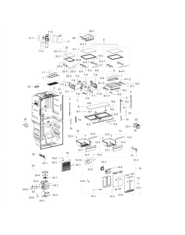 Fridge / icemaker