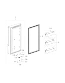 Freezer door l