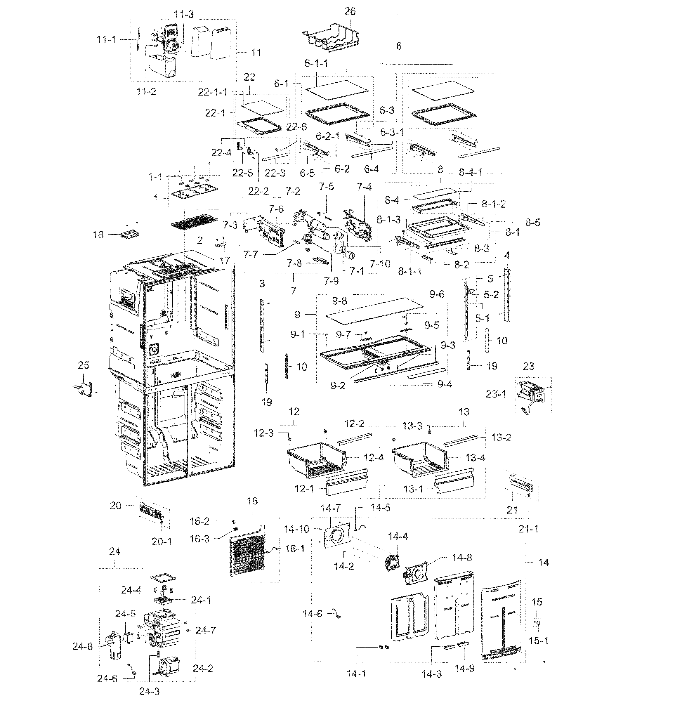 FRIDGE / ICEMAKER