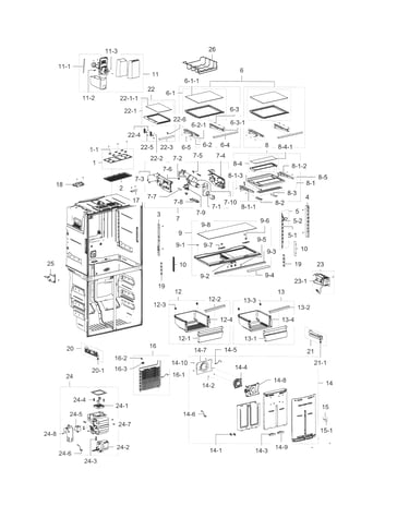 Fridge / icemaker