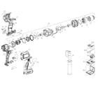 DeWalt DCD996B TYPE 1 main asy diagram