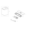Samsung WA45K7600AW/A2-00 control panel diagram