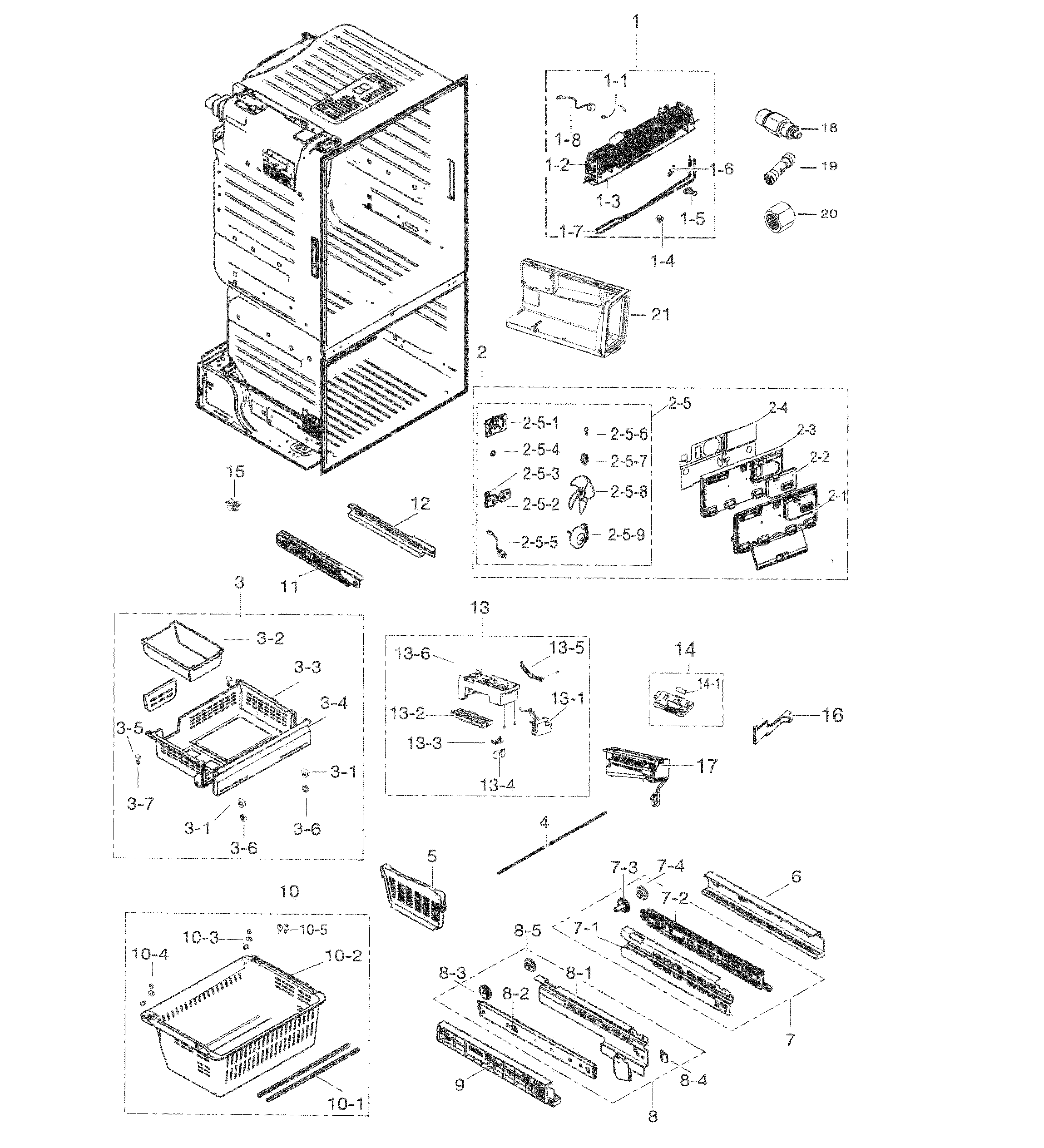Freezer / icemaker