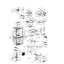 Samsung RF28K9380SR/AA-00 fridge / icemaker diagram