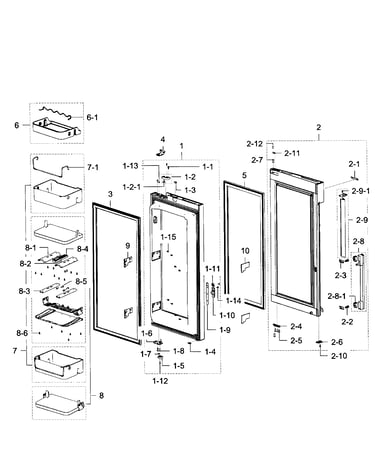 Fridge door r