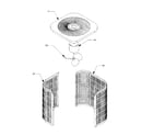 Goodman CKL36-1F top & panels diagram