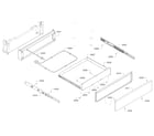 Bosch HEI8054U/04 drawer diagram