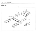Samsung NE58K9850WS/AA-00 control diagram