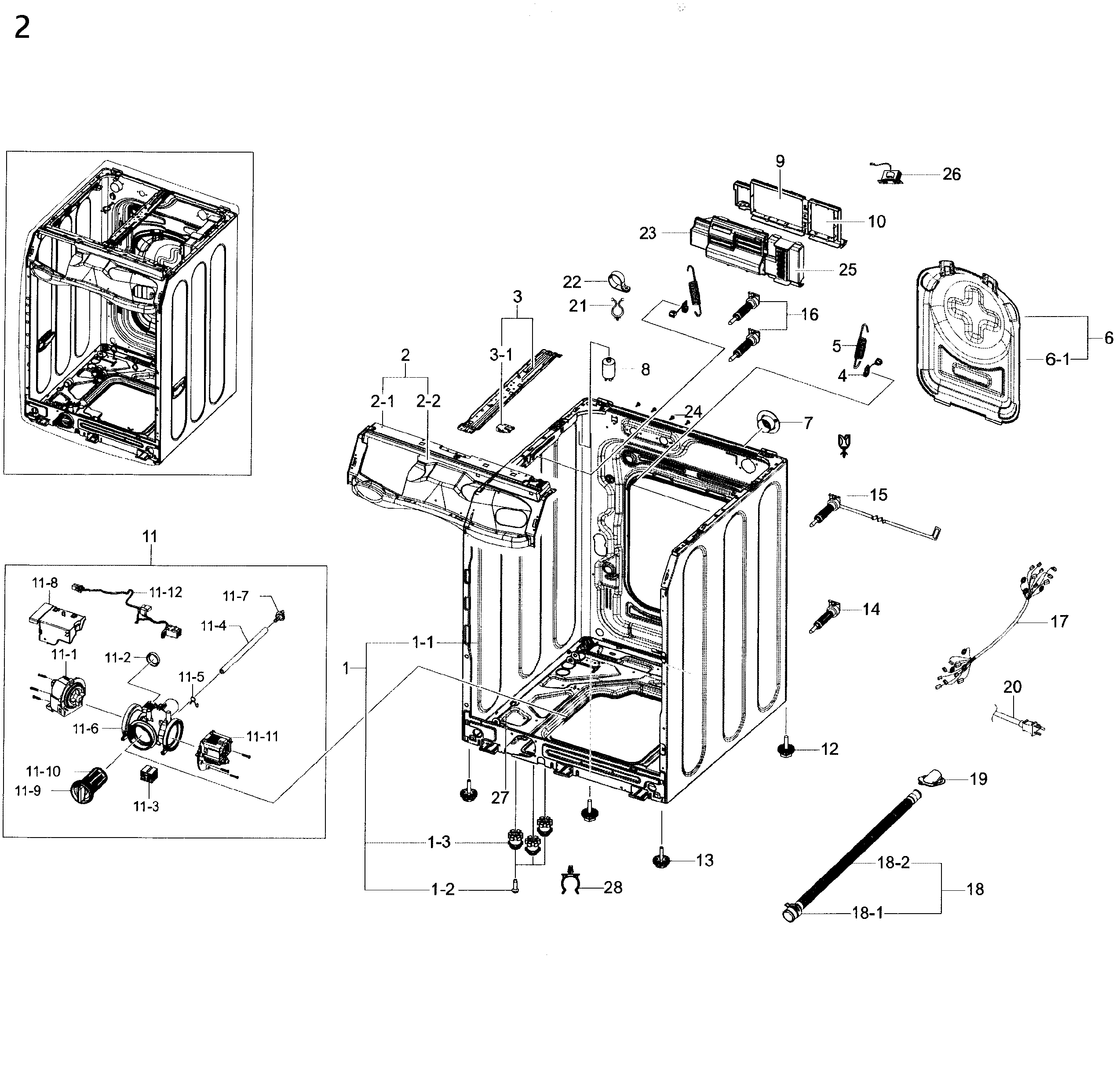 Frame & cover parts