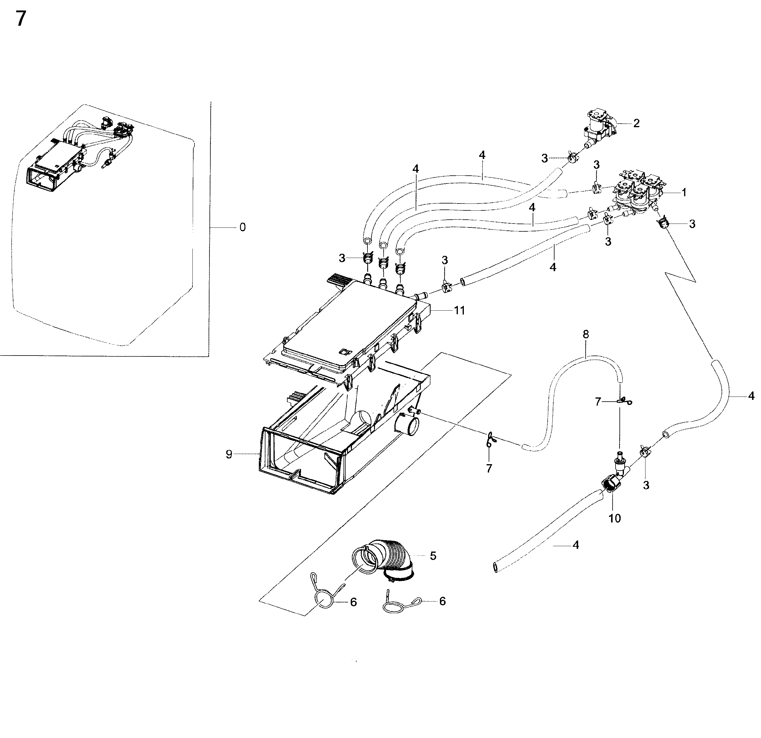 Housing-drawer