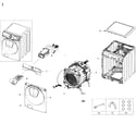 Samsung WF50K7500AW/A2-00 main asy diagram