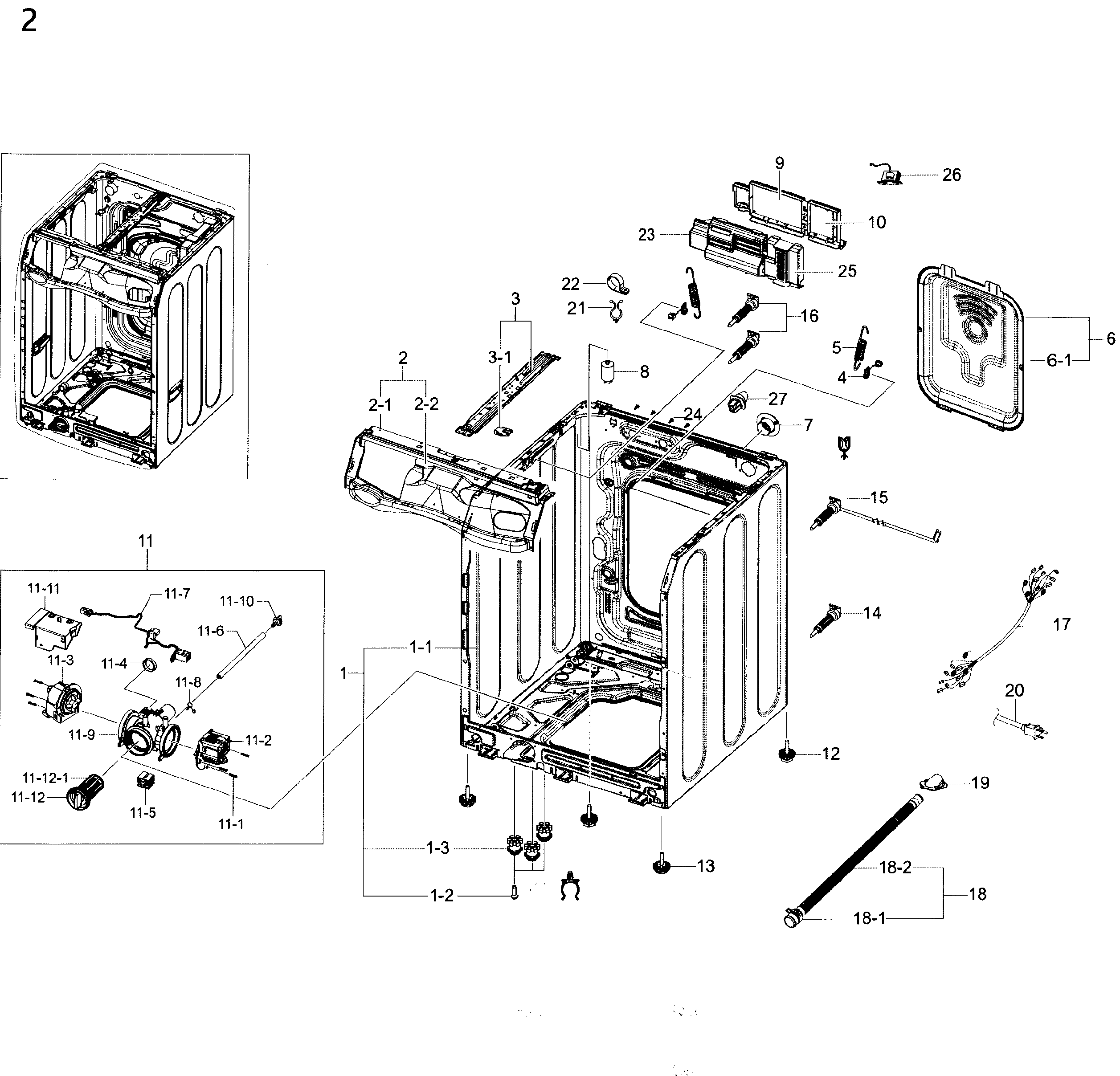Frame & cover parts