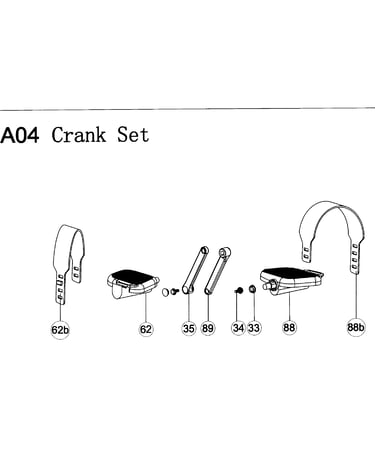 Crank set