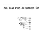 AFG HCB021801 seat post set diagram