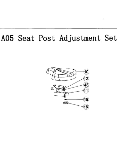 Seat post set
