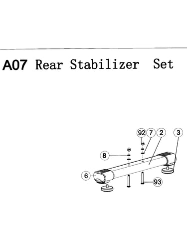 Rear stabilizer