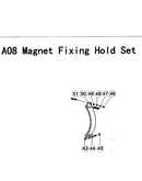 Magnet fixing set