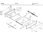 Bosch HIIP054U/02 drawer diagram
