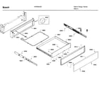 Bosch HIIP054U/03 drawer diagram