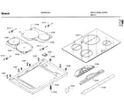 Bosch HIIP054U/04 cooktop asy diagram