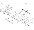 Bosch HIIP054U/04 drawer diagram