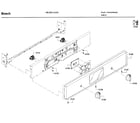 Bosch HBL5551UC/02 control panel diagram