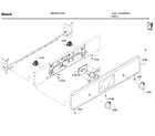 Bosch HBL5651UC/02 control panel diagram