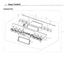 Samsung NY58J9850WS/AA-00 control panel diagram