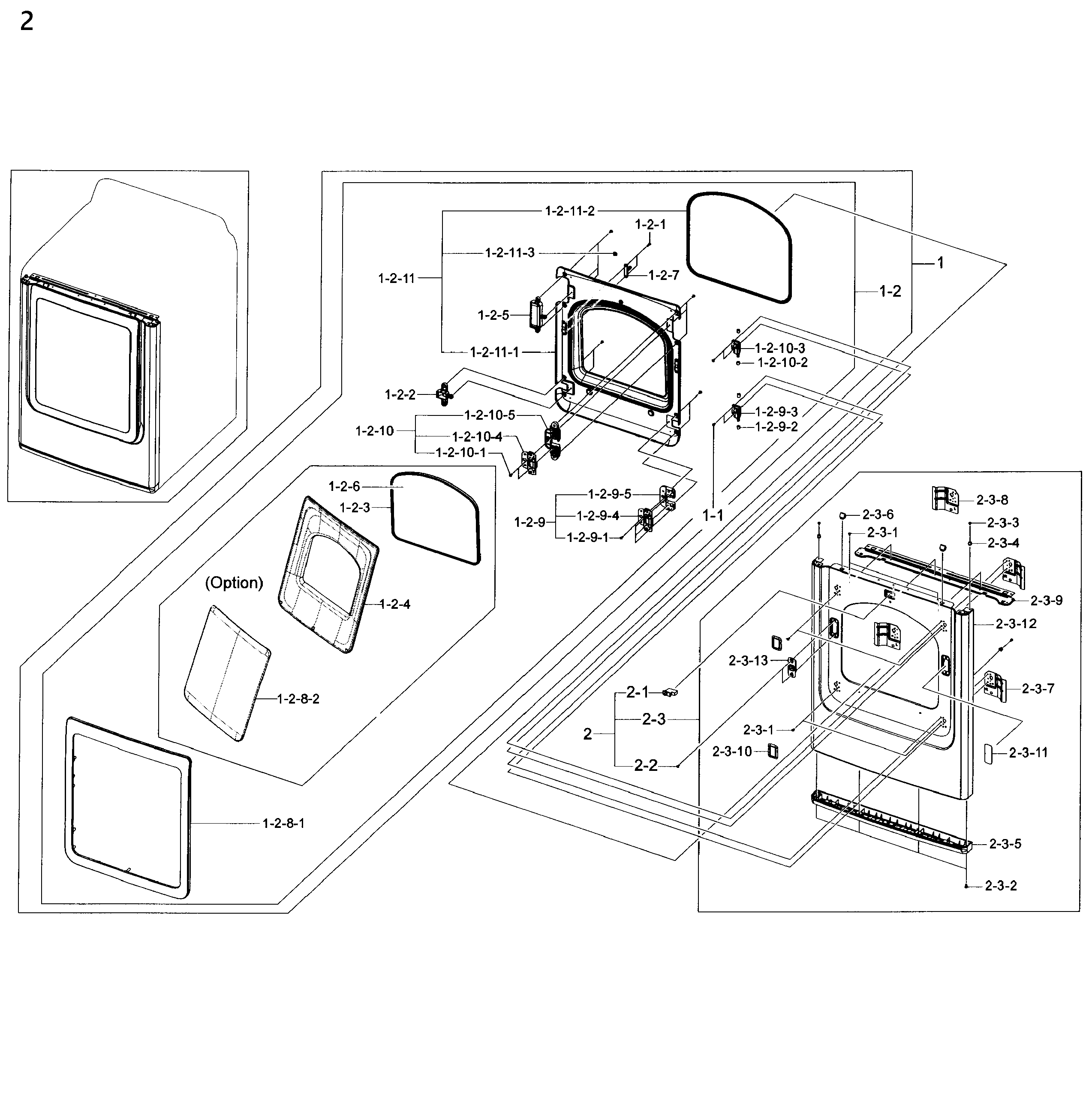 FRAME FRONT & DOOR