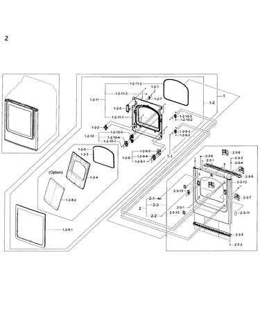 Frame front & door
