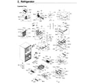 Samsung RF22KREDBSG/AA-00 refrigerator / icemaker diagram