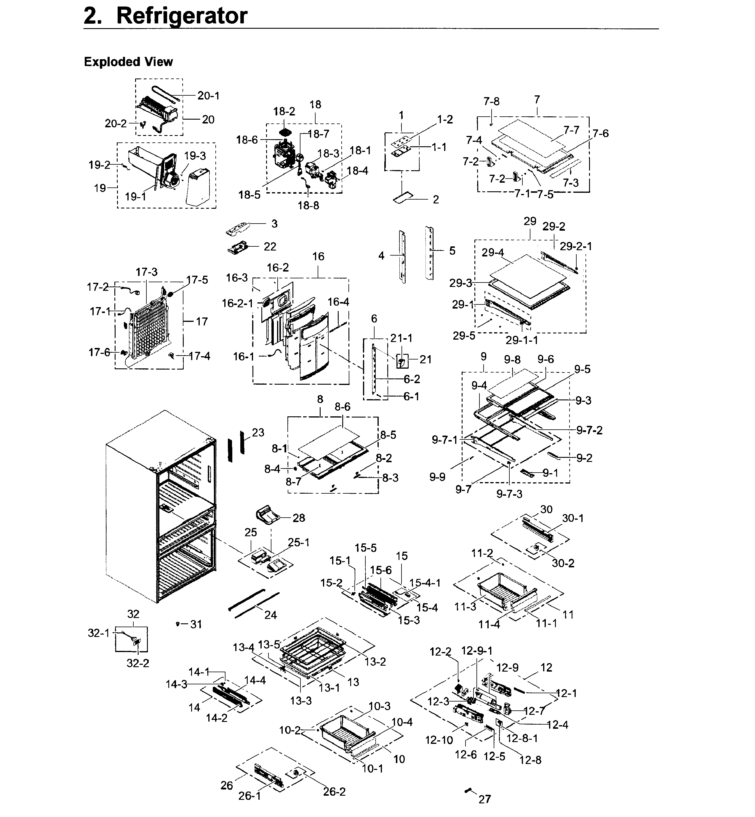 Refrigerator / icemaker