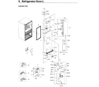 Samsung RF22KREDBSG/AA-00 fridge door l diagram