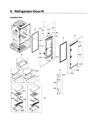 Fridge door r