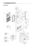 Fridge door l