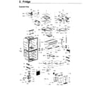 Samsung RF28K9580SG/AA-00 fridge / icemaker diagram