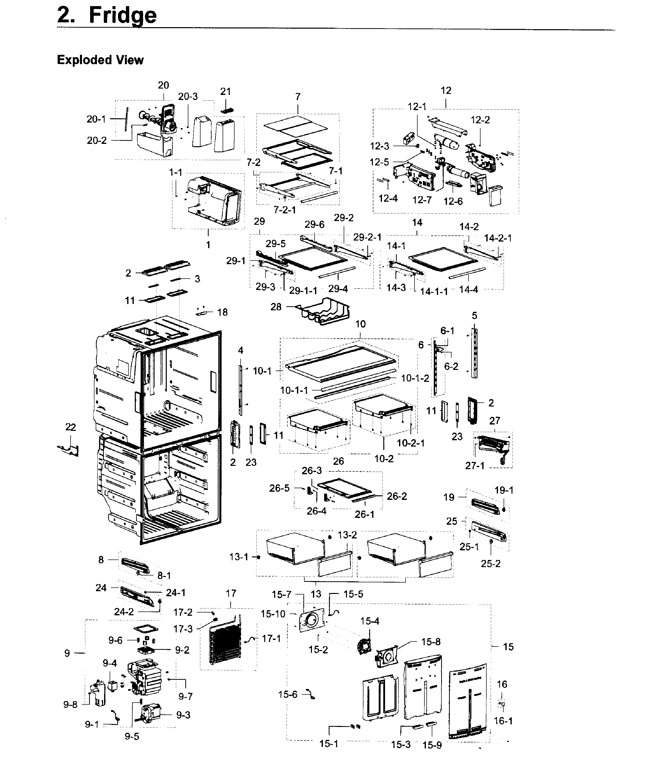 Fridge / icemaker