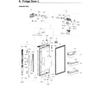 Samsung RF28K9580SG/AA-00 fridge door l diagram