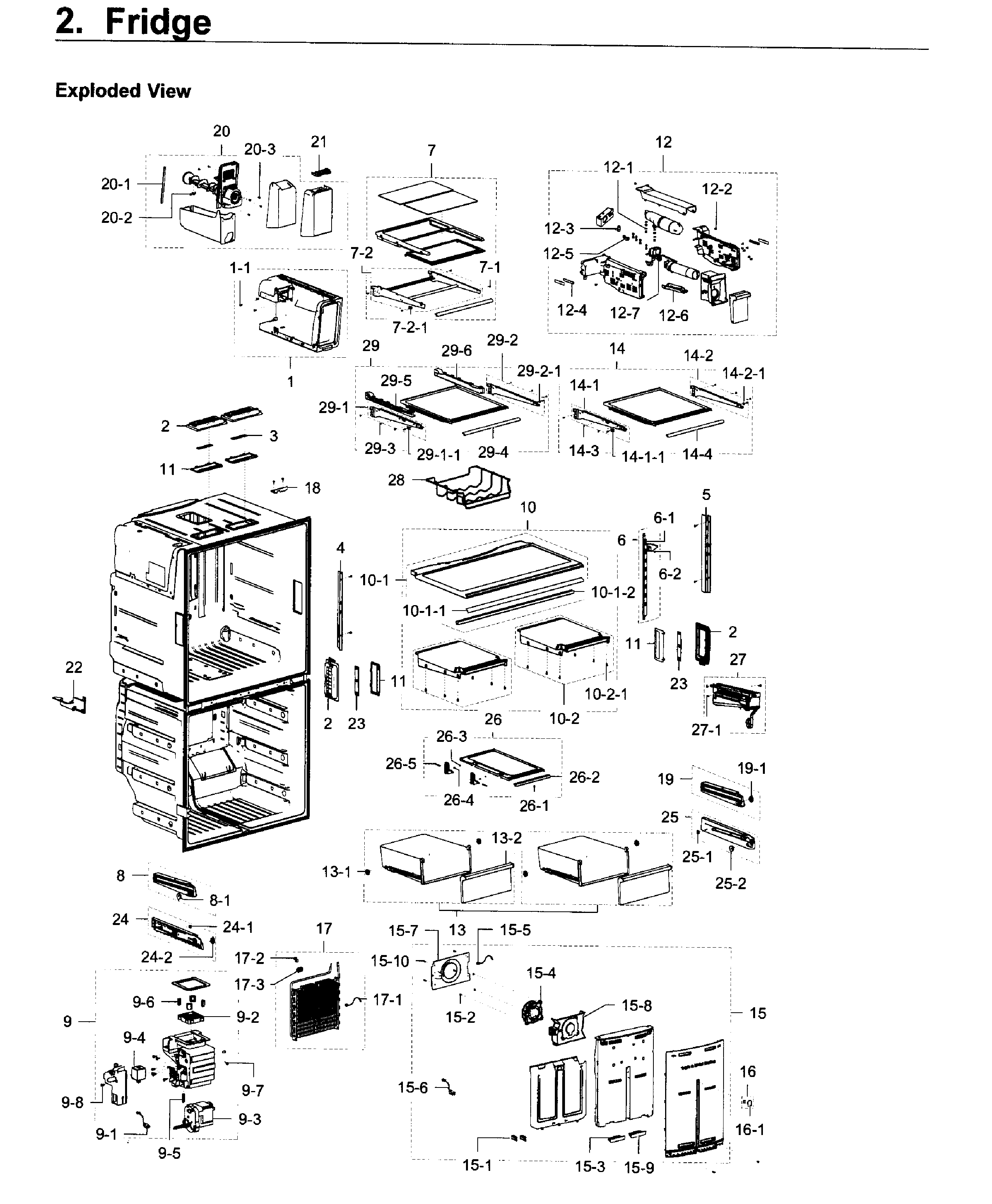 Fridge / icemaker