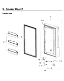 Freezer door r