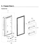 Freezer door l