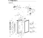 Samsung RF28K9580SR/AA-00 fridge door l diagram