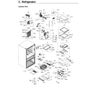 Samsung RF30KMEDBSR/AA-00 refrigerator / icemaker diagram
