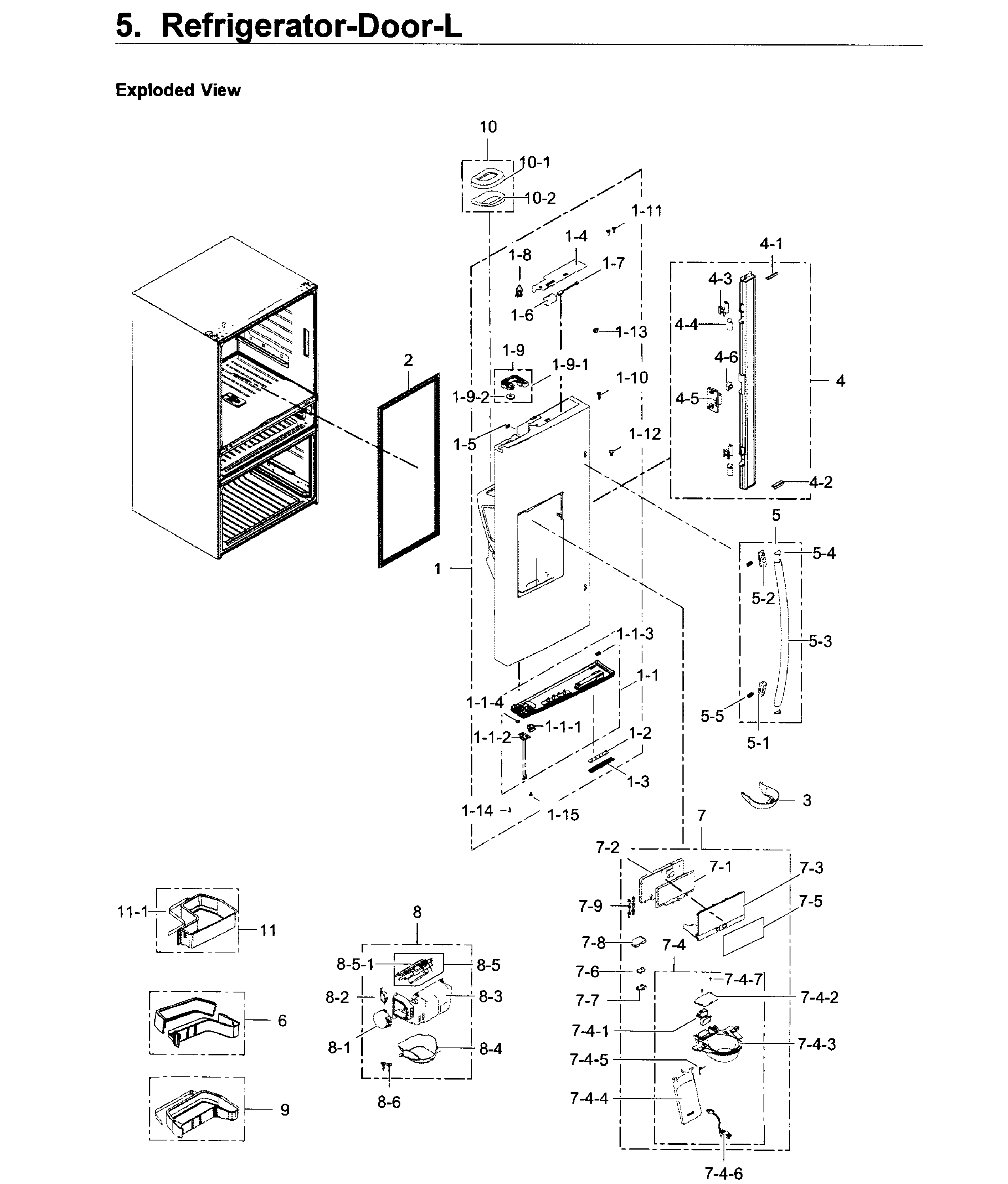 FRIDGE DOOR L
