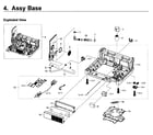 Samsung DW80K5050US/AA-00 base diagram