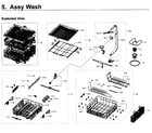 Samsung DW80K7050UG/AA-00 wash asy diagram