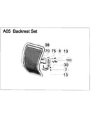 Backrest set