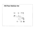 AFG 7.3AR rear stabilizer diagram