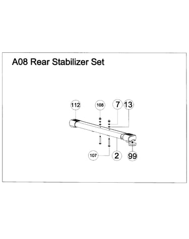 Rear stabilizer