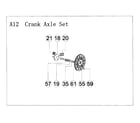 AFG 7.3AR crank axle diagram